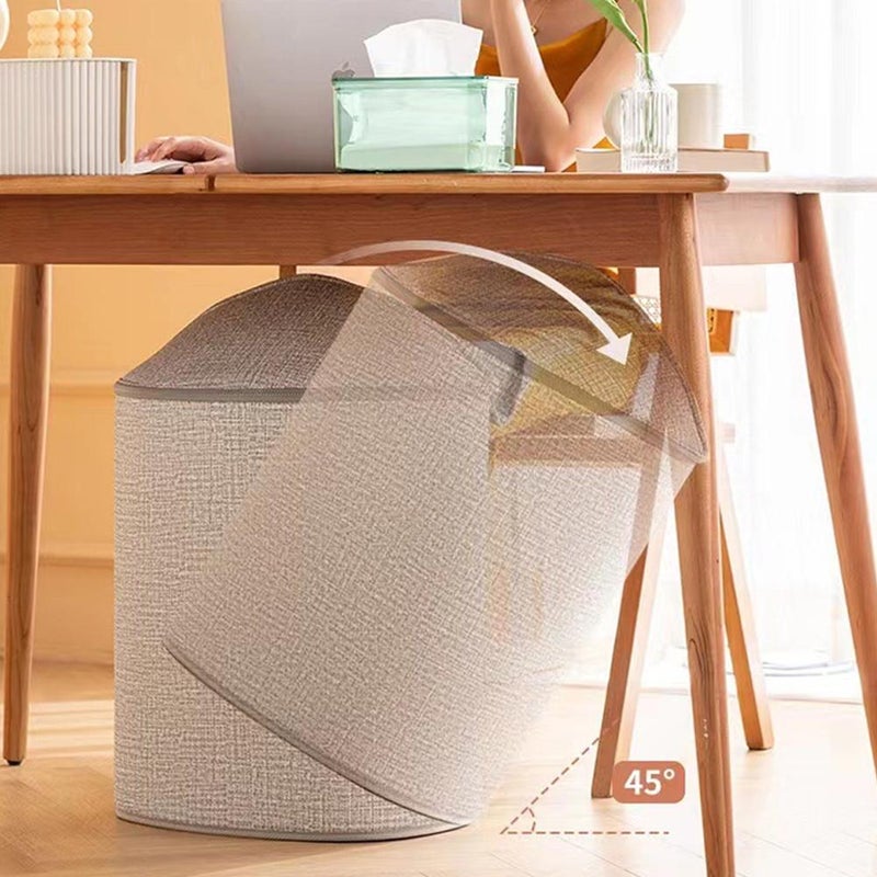 Foot Warmer, Desk Heater, Under Desk Heater with Plush Fleece Blanket, Fast Heating Portable Design, 5 Level Temperature Control and Lcd Display, Safe for Office Home Use. - Image 5